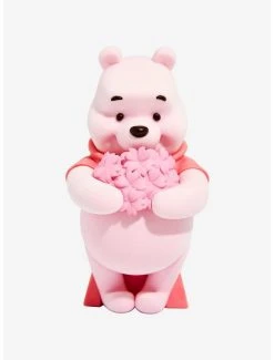 Boxlunch Banpresto Disney Winnie The Pooh Fluffy Puffy Cherry Blossoms Style Pooh (Ver. A) Flocked Figure