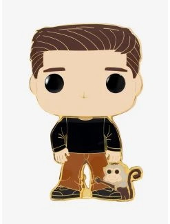 Boxlunch Funko Pop! Television Friends Ross Geller Large Enamel Pin