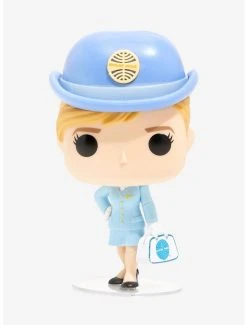 Boxlunch Funko Pop! Ad Icons Pan Am Stewardess With White Bag Vinyl Figure
