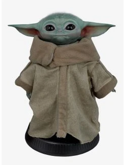 Boxlunch Star Wars The Mandalorian The Child Life-Size Figure By Sideshow Collectibles