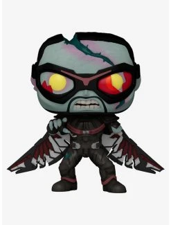 Boxlunch Funko Pop! Marvel What If...? Zombie Falcon Vinyl Bobble-Head