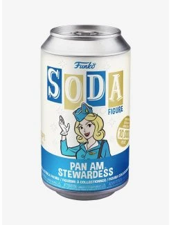 Boxlunch Funko SODA Pan Am Stewardess Vinyl Figure