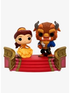 Boxlunch Funko Pop! Moment Disney Beauty And The Beast Belle & The Beast Vinyl Figures