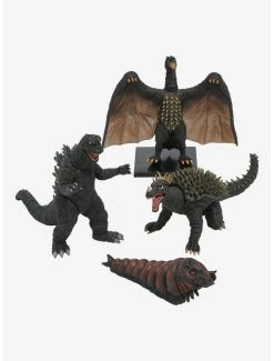 Boxlunch Godzilla Destroy All Monsters 5 Points XL Round 1 Figure Set