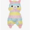 Boxlunch Rainbow Alpaca Plush