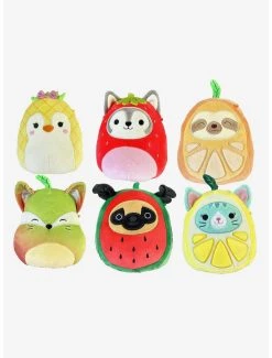 Boxlunch Squishmallows Fruit Costumes Blind Bag 6 Inch Plush