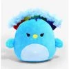 Boxlunch Squishmallows Ceba The Rainbow Peacock 8 Inch Plush