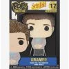 Boxlunch Funko Pop! Television Seinfeld Kramer Large Enamel Pin