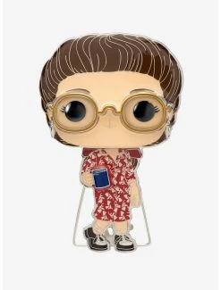 Boxlunch Funko Pop! Television Seinfeld Elaine Large Enamel Pin