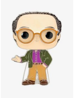 Boxlunch Funko Pop! Television Seinfeld George Costanza Large Enamel Pin