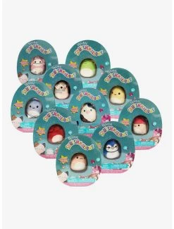 Boxlunch Squishmallows Micromallows Collector’s Edition Plush & Pin Blind Tin Set