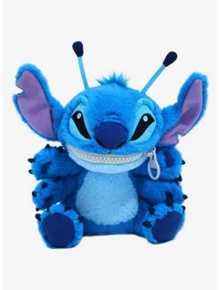 Boxlunch Disney Lilo & Stitch Stitch (Alien Form) Zip Mouth 8 Inch Plush
