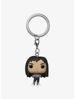 Boxlunch Funko Pocket Pop! Marvel Doctor Strange In The Multiverse Of Madness America Chavez Vinyl Bobble-Head Keychain