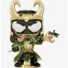 Boxlunch Funko Pop! Marvel Venom Venomized Loki Large Enamel Pin