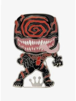 Boxlunch Funko Pop! Marvel Venom Corrupted Venom Large Enamel Pin