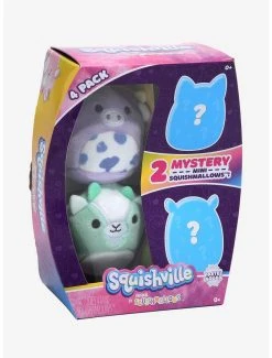 Boxlunch Squishville Mini Squishmallows Pastel Squad Plush Set