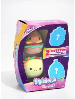 Boxlunch Squishville Mini Squishmallows Scrumptious Squad Plush Set