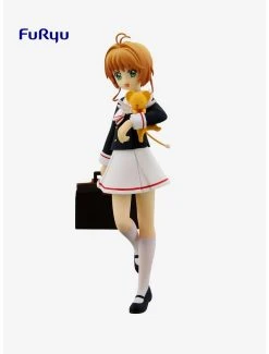 Boxlunch Cardcaptor Sakura: Clear Card Special Figure Sakura Kinomoto (Tomoeda Junior High Uniform Ver.) Figure