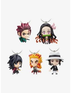 Boxlunch Bandai Spirits Demon Slayer: Kimetsu No Yaiba SD Mascot Vol. 1 Blind Box Figural Keychains