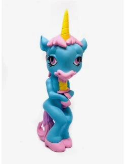 Boxlunch Ron English Forlorn Unicorn Blue Vinyl Figure
