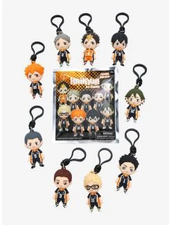 Boxlunch Haikyu!! Series 1 Karasuno High Crows Blind Bag Figural Bag Clip