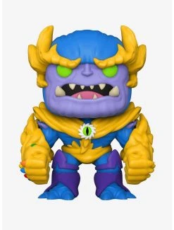 Boxlunch Funko Pop! Marvel Mech Strike Monster Hunters Thanos Vinyl Bobble-Head