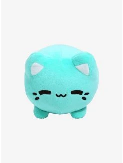 Boxlunch Aurora Tasty Peach Meowchi Mint Cat 7 Inch Plush
