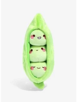 Boxlunch Three Peas In A Pod 8 Inch Plush