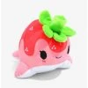 Boxlunch Tasty Peach Strawberry Nomwhal 7 Inch Plush