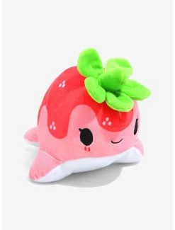 Boxlunch Tasty Peach Strawberry Nomwhal 7 Inch Plush