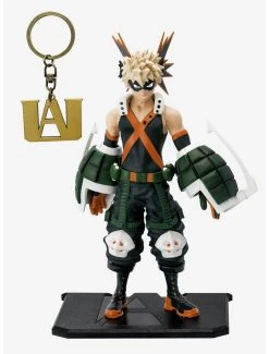 Boxlunch My Hero Academia Katsuki Bakugo Figure With Keychain