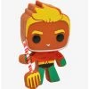 Boxlunch Funko Pop! Heroes DC Super Heroes Gingerbread Aquaman Vinyl Figure