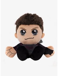 Boxlunch Marvel Hawkeye 8" Bleacher Creatures Kuricha Sitting Plush