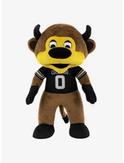 Boxlunch NCAA Colorado Buffalos Chip The Buffalo 10" Bleacher Creatures Mascot Plush Figures