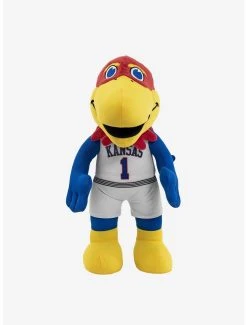 Boxlunch NCAA Kansas Jayhawks Big Jay 10" Bleacher Creatures Mascot Plush Figures
