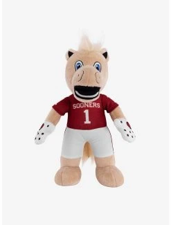 Boxlunch NCAA Oklahoma Sooners Boomer 10" Bleacher Creatures Mascot Plush Figures