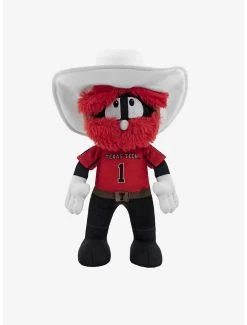 Boxlunch NCAA Texas Tech Red Raiders Raider Red 10" Bleacher Creatures Mascot Plush Figure