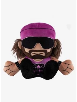 Boxlunch WWE Macho Man Randy Savage 8" Bleacher Creatures Kuricha Sitting Plush