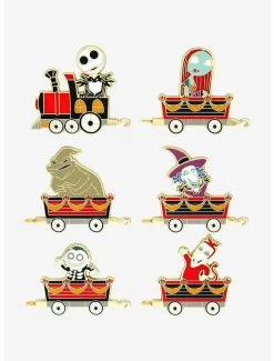 Disney The Nightmare Before Christmas Characters Blind Box Enamel Pin - BoxLunch Exclusive