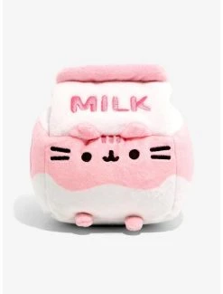 Boxlunch Pusheen Strawberry Milk 6 Inch Plush