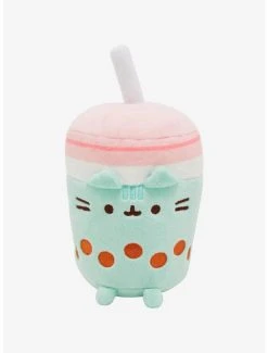 Boxlunch Pusheen Boba Tea 6 Inch Plush