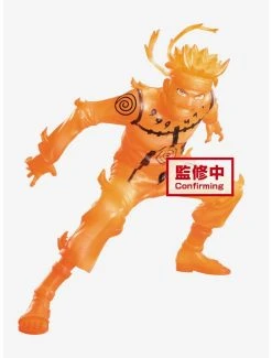 Boxlunch Banpresto Naruto Shippuden Vibration Stars Naruto Uzumaki Nine-Tails Chakra Mode (Ver. B) Figure
