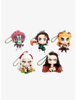 Boxlunch Bandai Spirits Demon Slayer: Kimetsu No Yaiba SD Mascot Vol. 5 Blind Box Figural Keychains