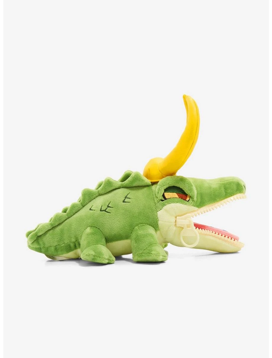 Boxlunch Marvel Loki Zippermouth Alligator Loki 12 Inch Plush - Image 2
