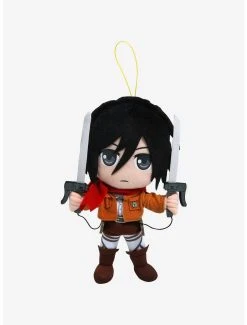 Boxlunch Attack On Titan Mikasa Ackerman 8 Inch Plush