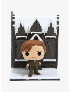 Boxlunch Funko Pop! Deluxe Harry Potter Remus Lupin With The Shrieking Shack Vinyl Figure