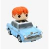 Boxlunch Funko Pop! Rides Harry Potter Ron Weasley In Flying Car Vinyl Figure