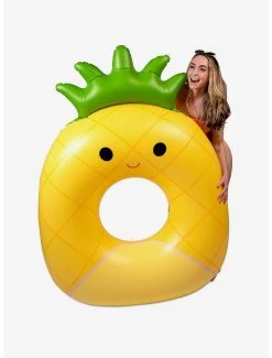 Boxlunch Squishmallows Maui The Pineapple Pool Float