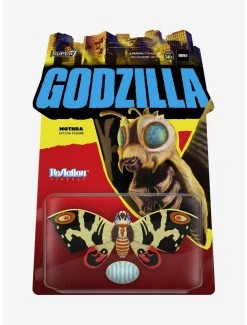 Boxlunch Super7 ReAction Godzilla Mothra Figure