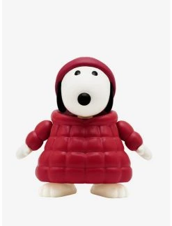 Boxlunch Super7 ReAction Peanuts Puffy Coat Snoopy Figure